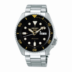 [JDM] Seiko 5 Sports (Japan Made) Automatic Silver Stainless Steel Band Watch SBSA007 SBSA007J (Not For EU Buyers) (LOCAL BUYERS ONLY)