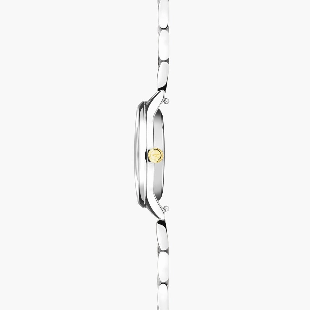 Accurist Dress Ladies Watch with Mother of Pearl Diamond Set Dial 77006