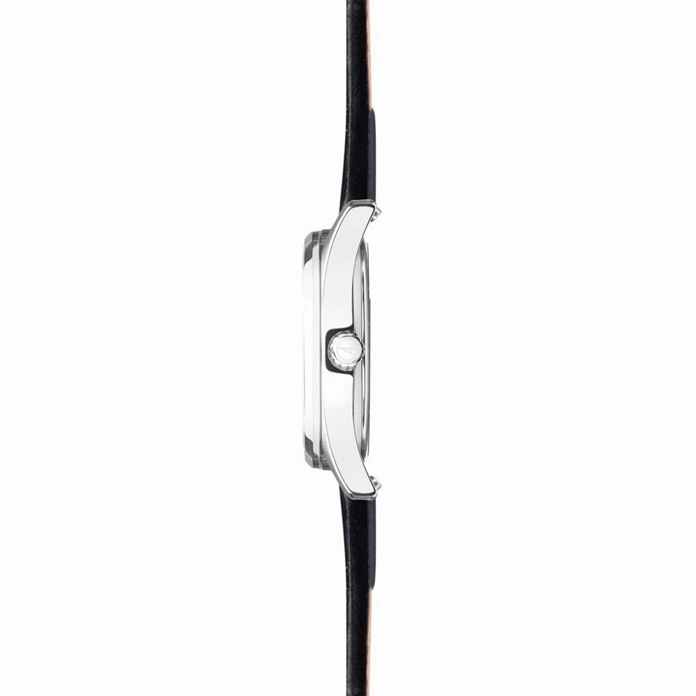 Accurist Everyday Ladies Watch Black Leather Strap 74004X