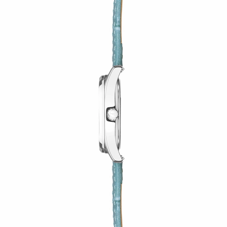 Accurist Everyday Ladies Watch Blue Leather Strap 74002X