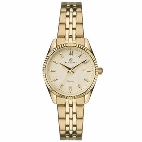 Accurist Gold Tone Bracelet Ladies Watch 8240