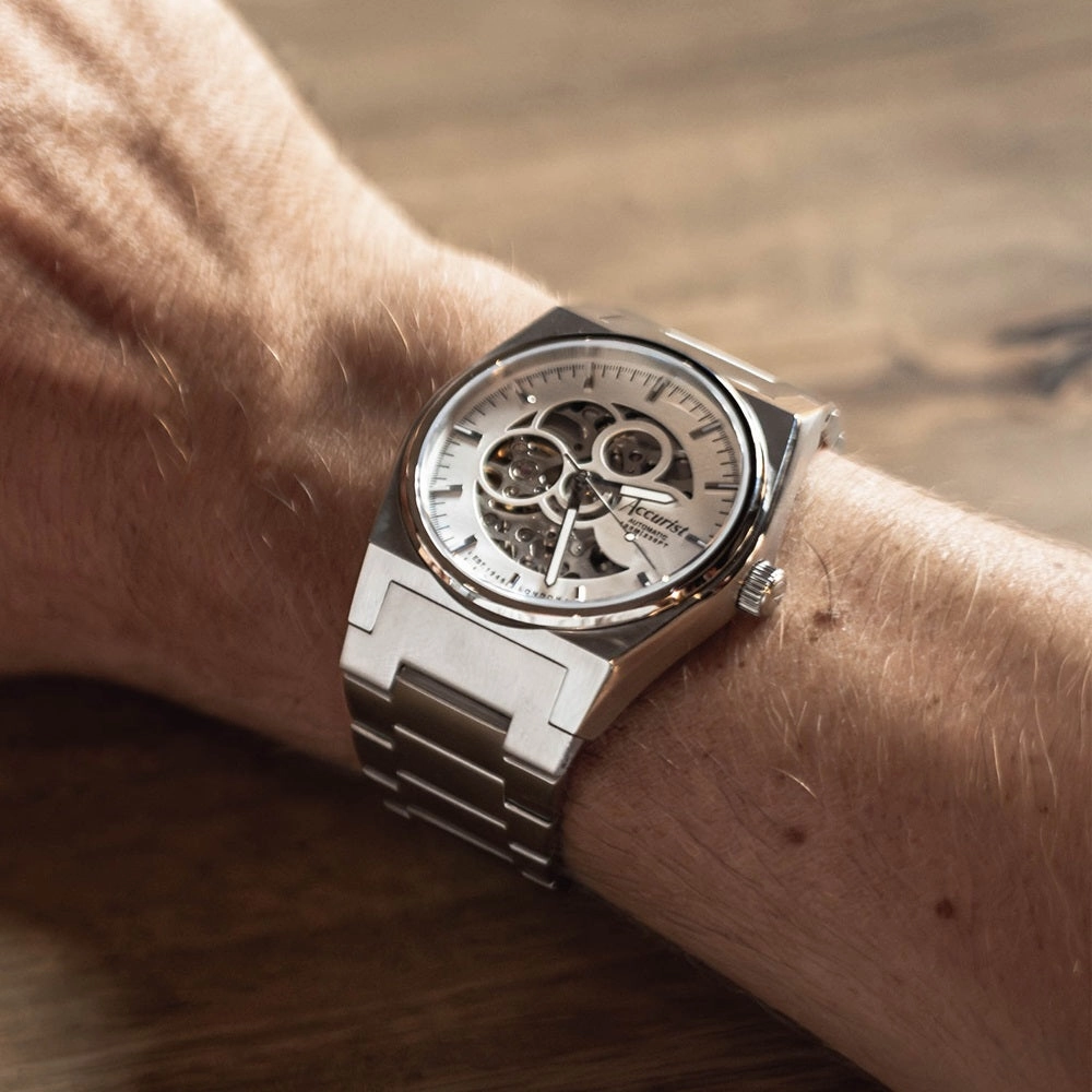 Accurist Origin Skeleton Dial Automatic Mens Watch 70022