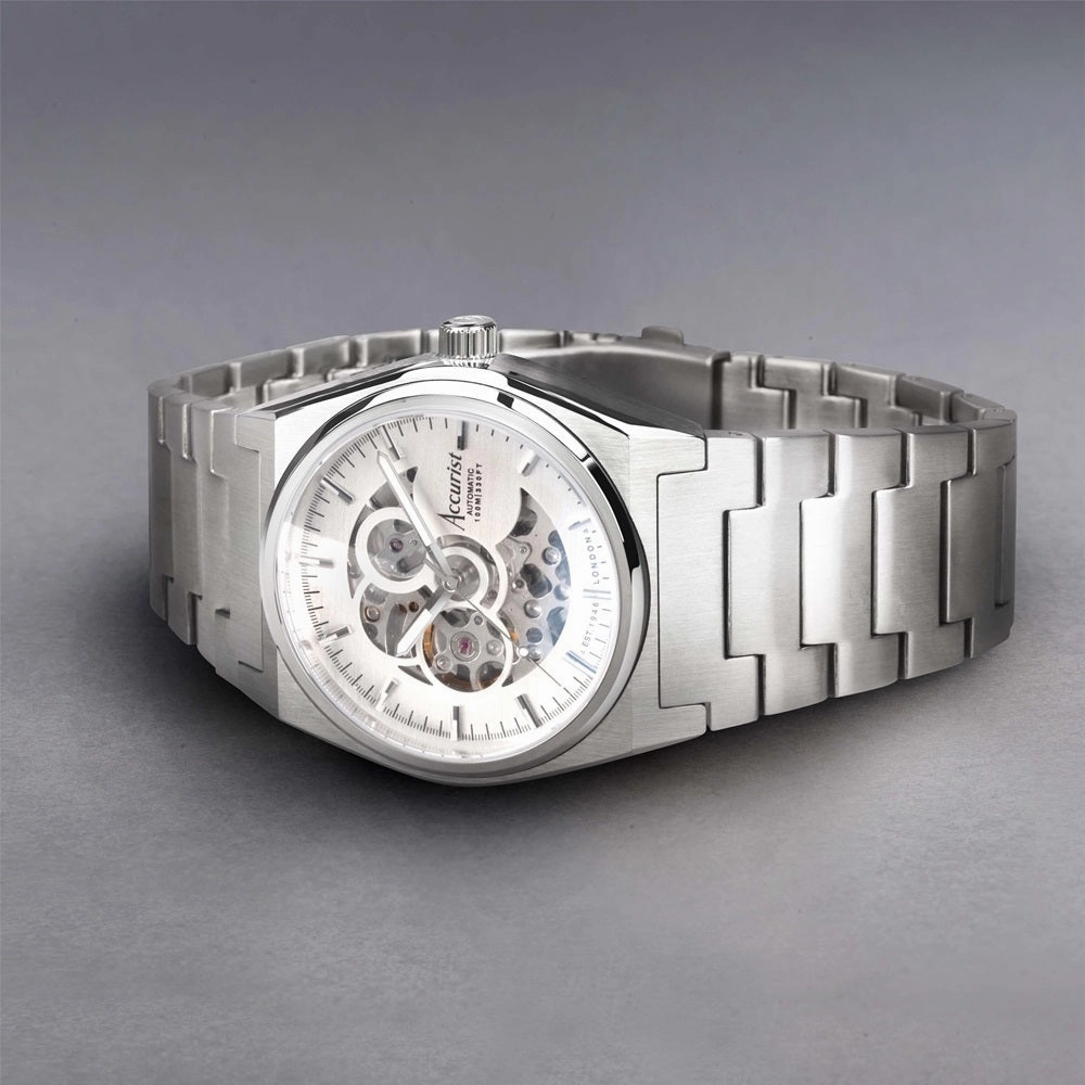 Accurist Origin Skeleton Dial Automatic Mens Watch 70022