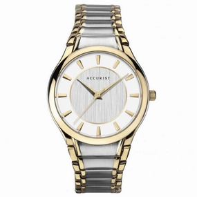 Accurist Two Tone Mens Watch 7301
