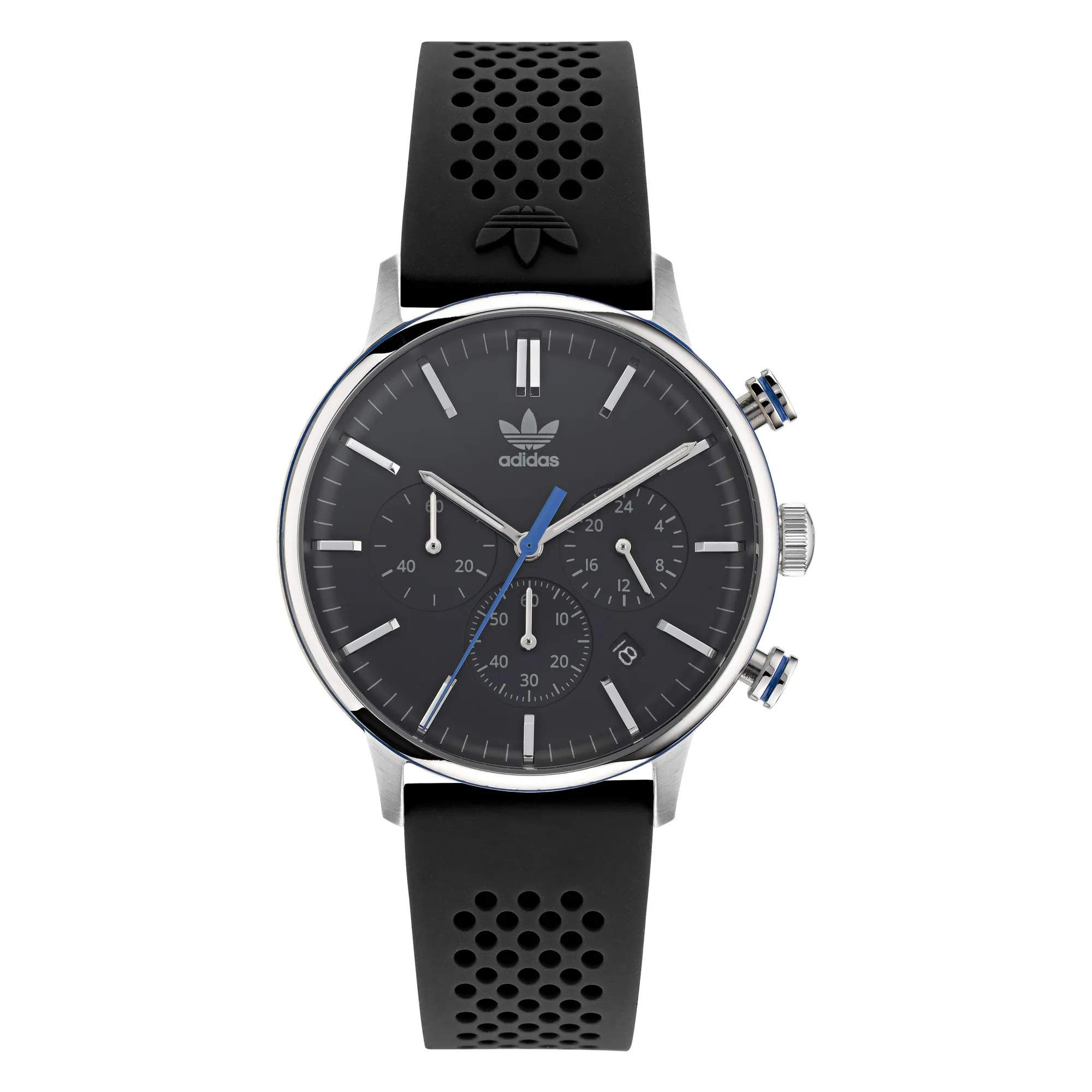 Adidas Code One Chronograph Black Dial Watch AOSY22016