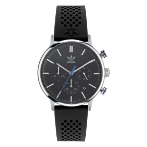 Adidas Code One Chronograph Black Dial Watch AOSY22016