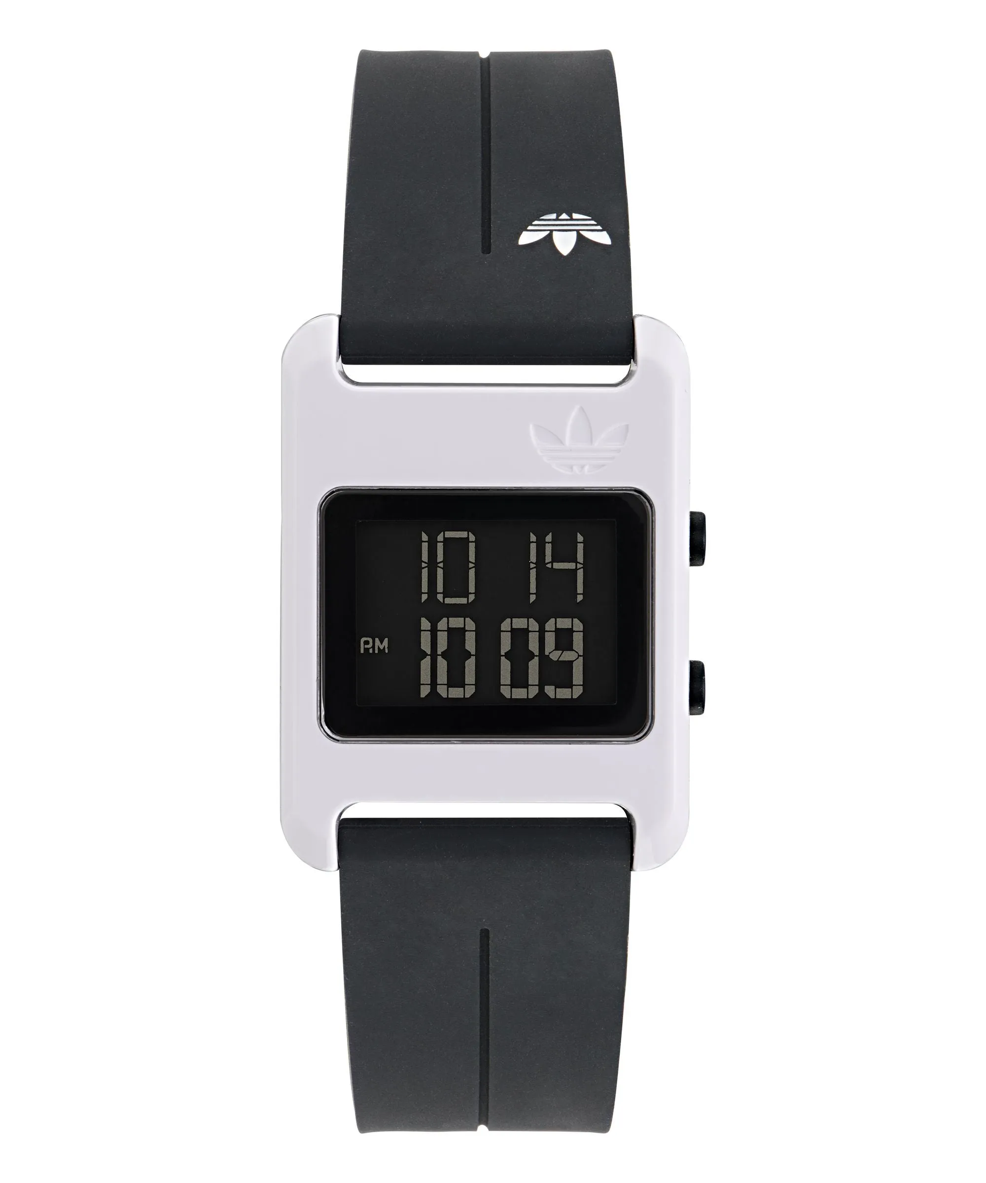 Adidas Originals Retro Pop One Black Silicone Strap Watch AOST23567