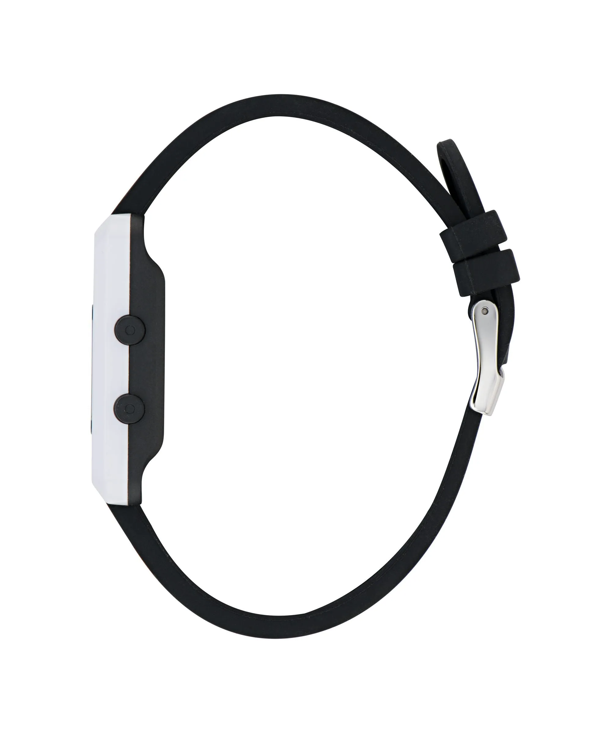 Adidas Originals Retro Pop One Black Silicone Strap Watch AOST23567