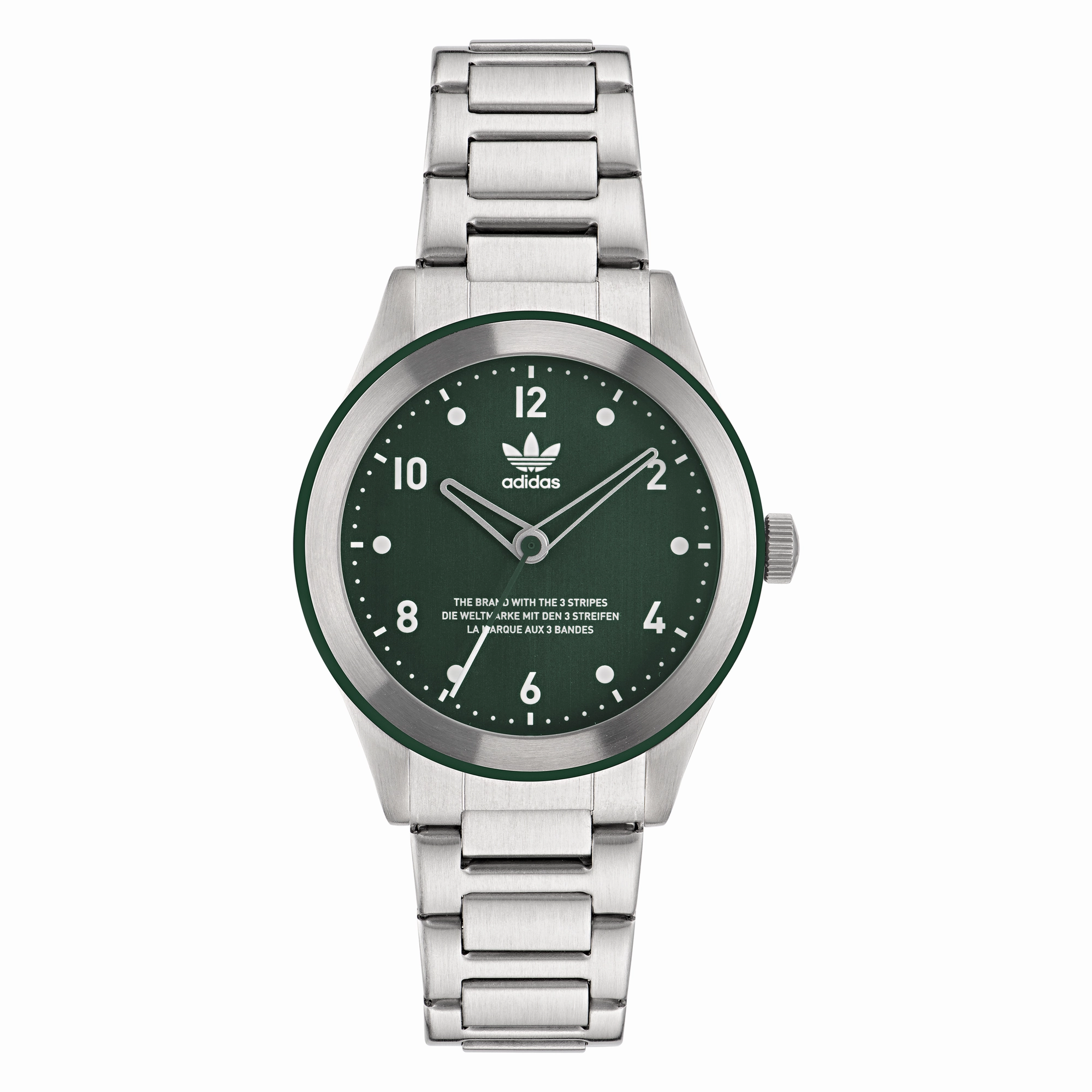 Adidas Code Three 40mm Green Dial Watch AOSY22520