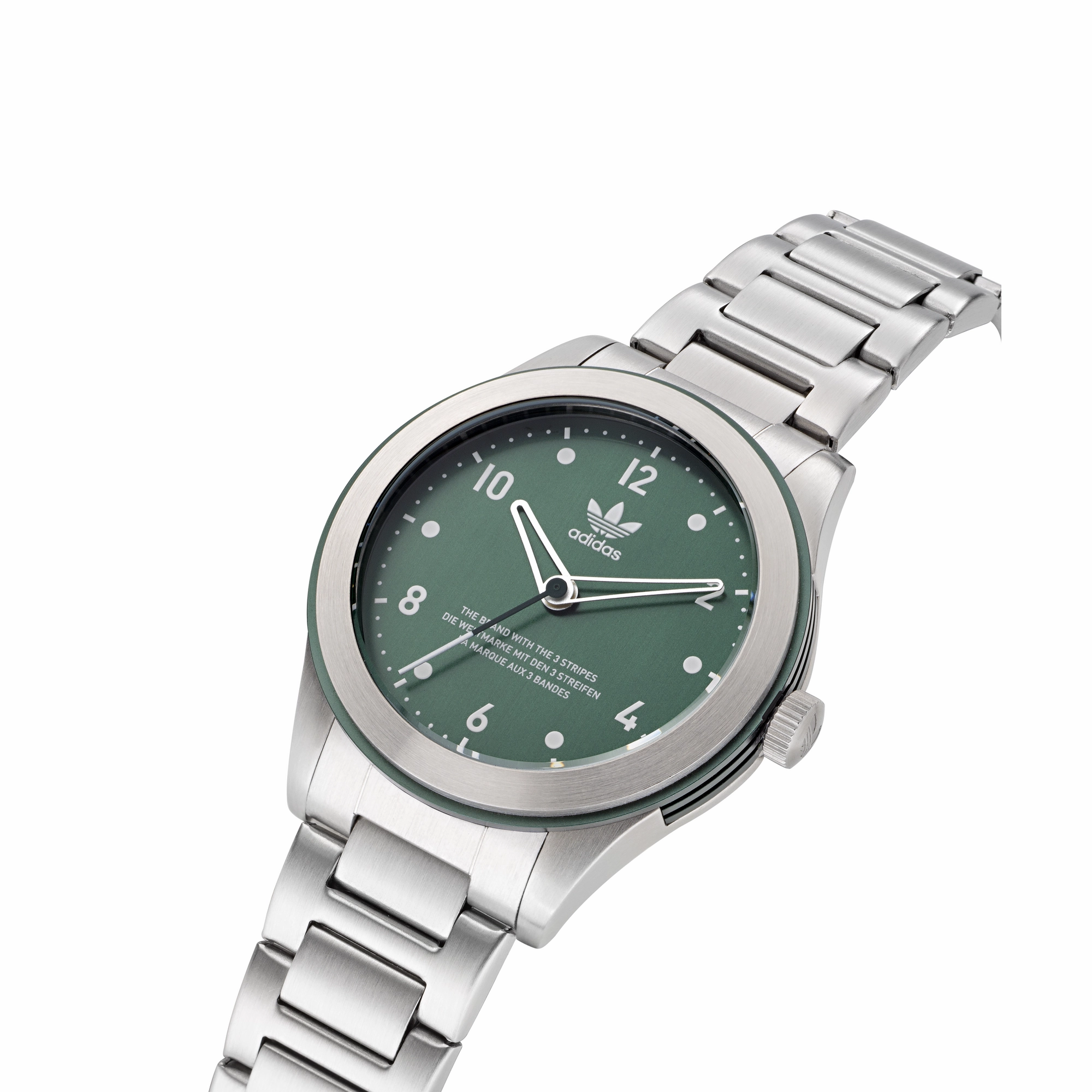 Adidas Code Three 40mm Green Dial Watch AOSY22520