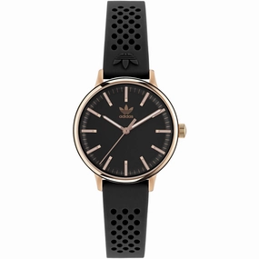 Adidas Men's Watch - Originals Quartz Black Dial Silicone Rubber Strap | AOSY23026