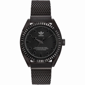 Adidas Men's Watch - Originals Quartz Black Dial Stainless Steel Bracelet | AOFH22510
