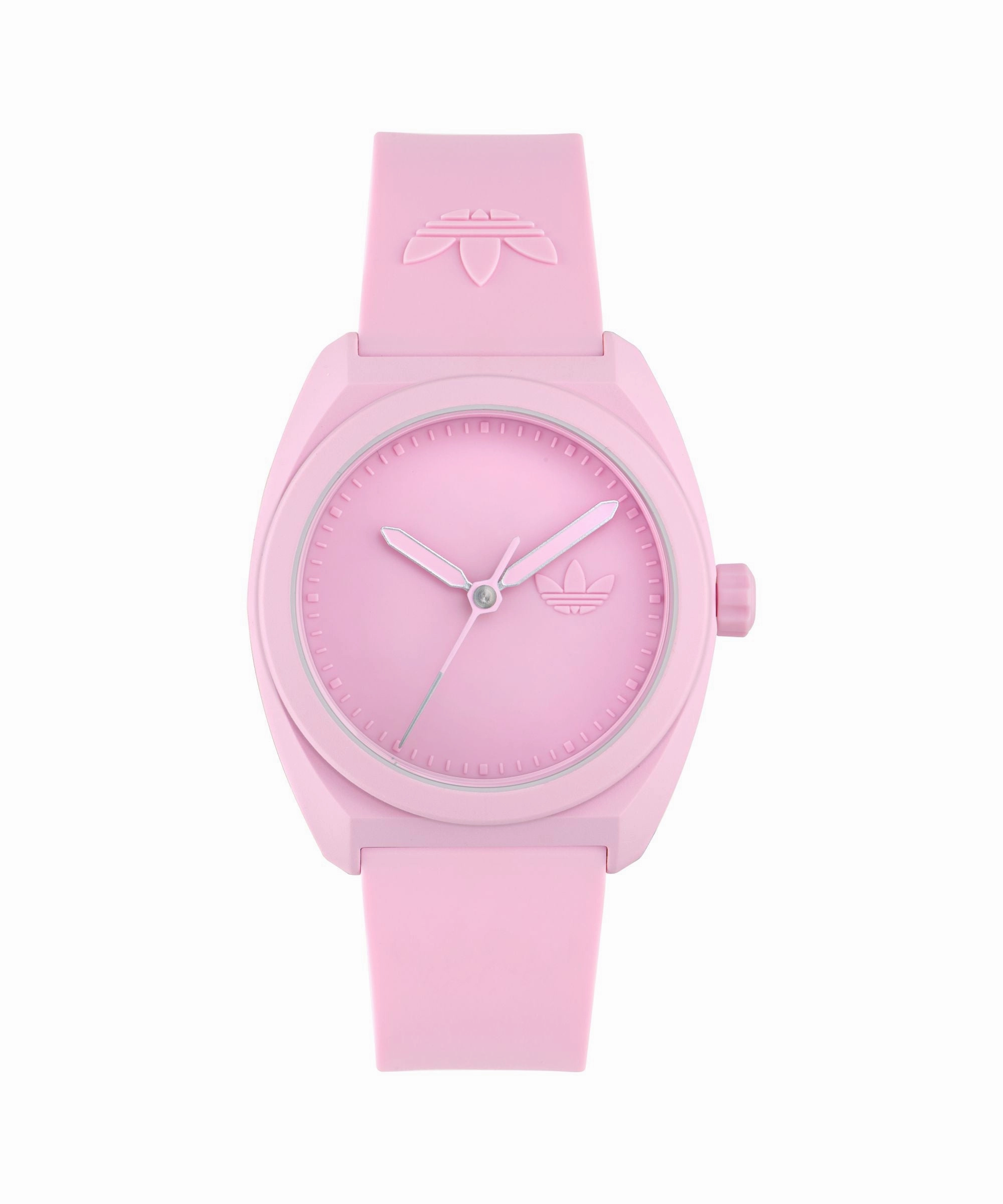 Adidas Project Three Pink Resin Strap Watch AOST24056