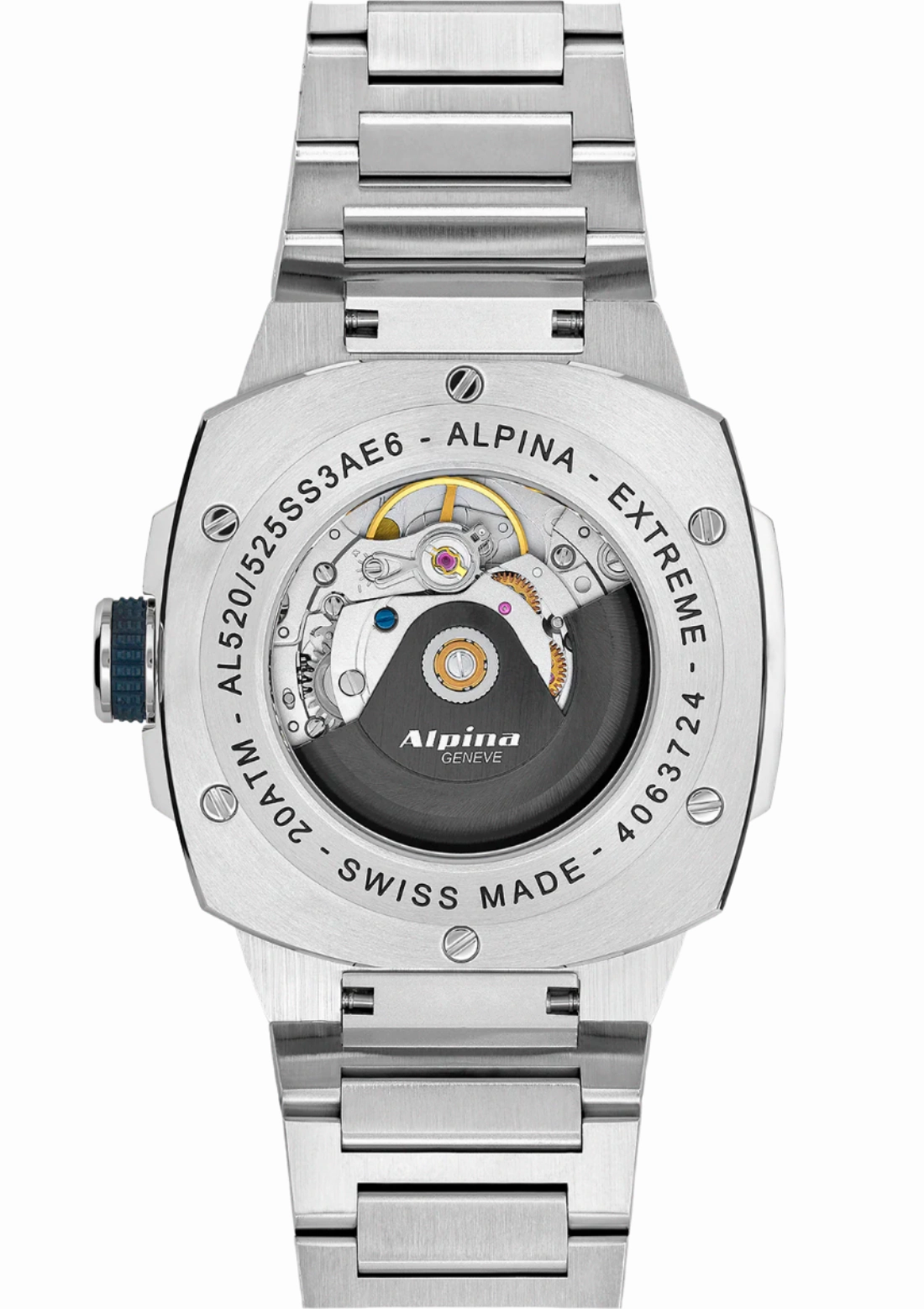 Alpina Alpiner Extreme Automatic Blue Dial Stainless Steel Watch AL-525TB3AE6B