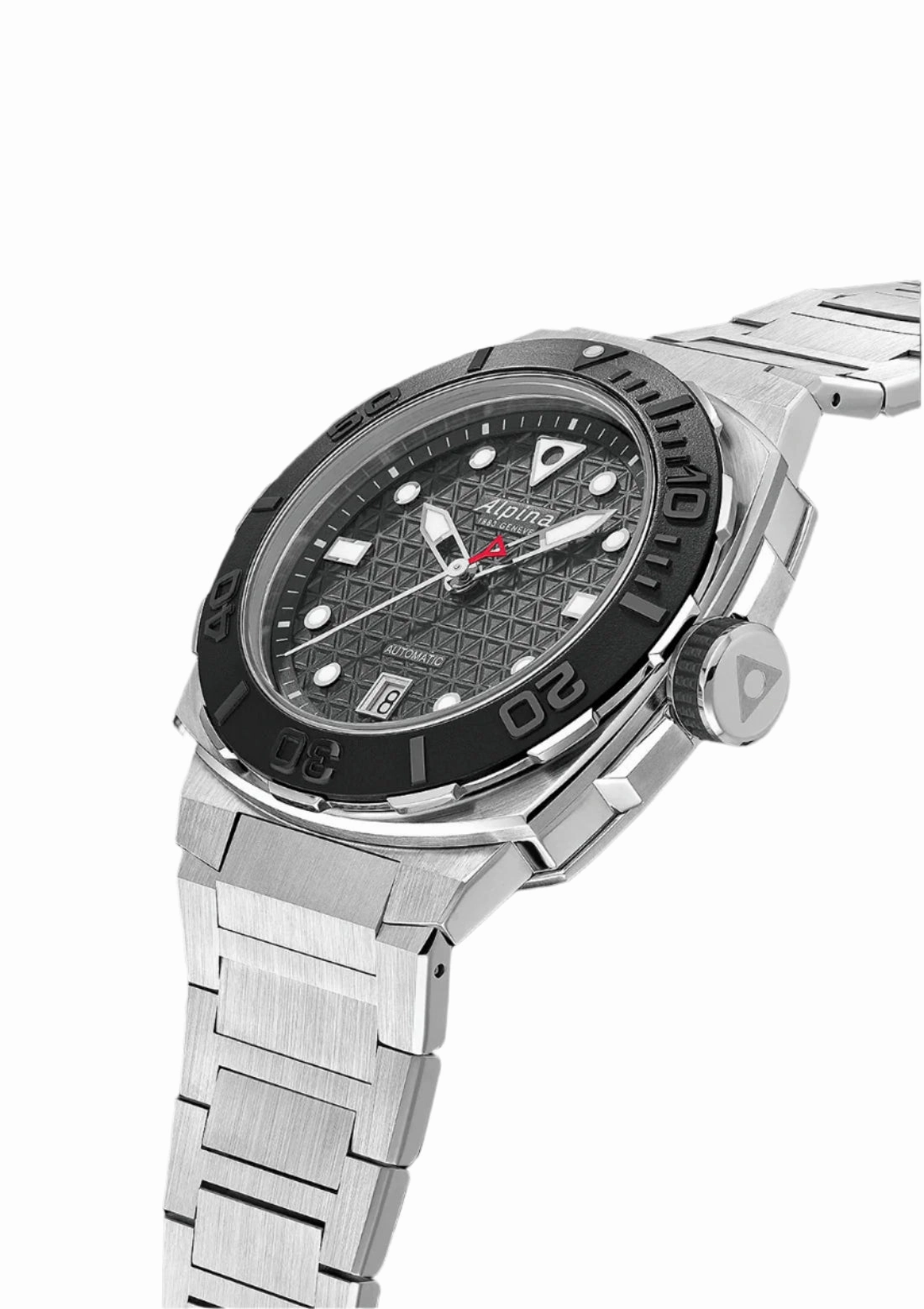 Alpina Seastrong Diver Extreme Automatic Grey Dial Stainless Steel Watch AL-525G3VE6B