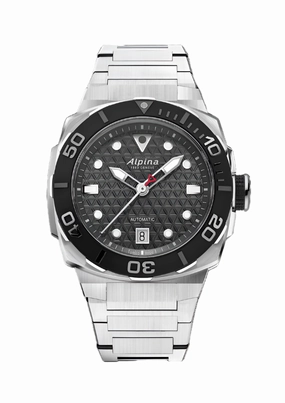 Alpina Seastrong Diver Extreme Automatic Grey Dial Stainless Steel Watch AL-525G3VE6B