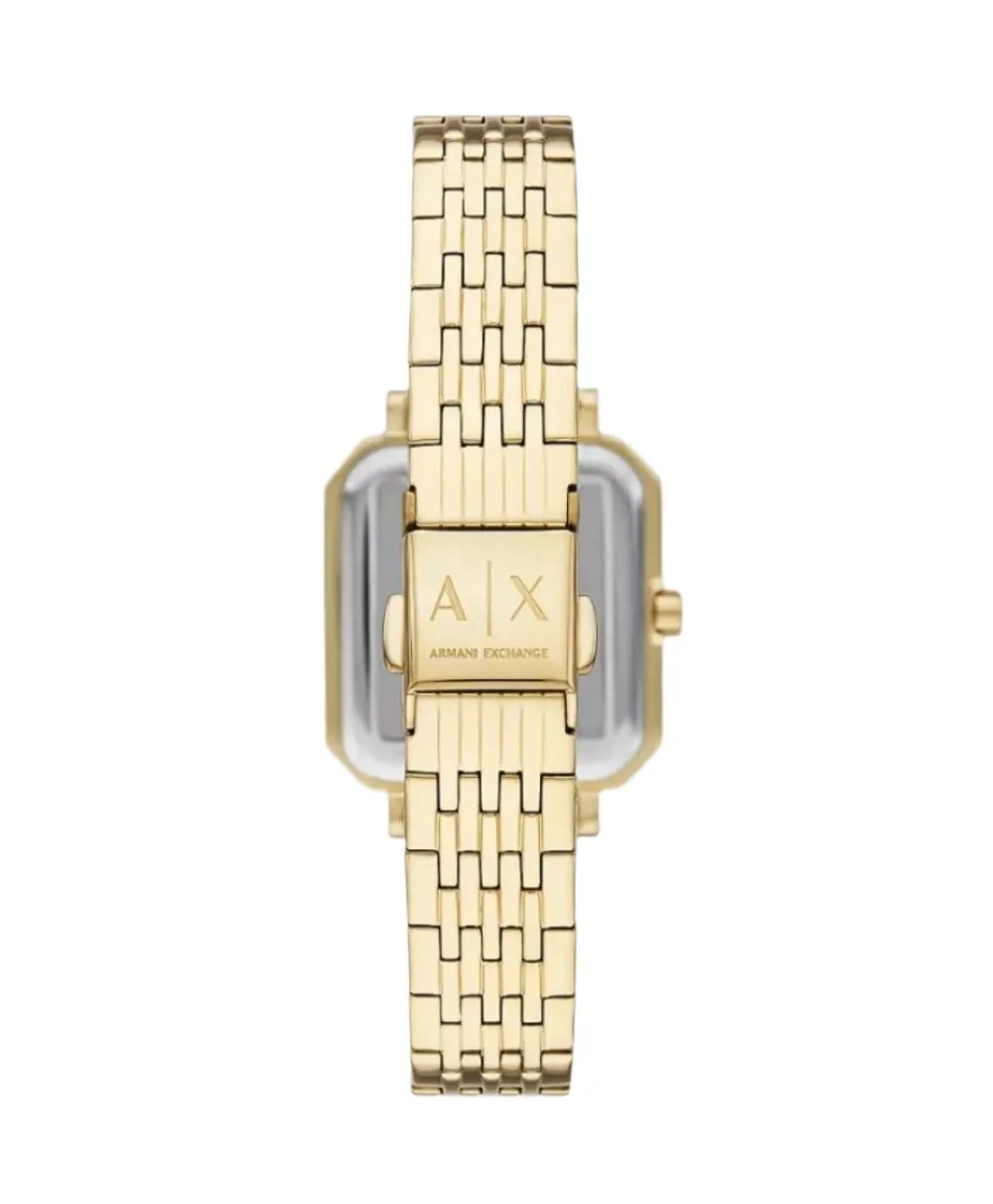 Armani Silver Dial Gold Tone Stainless Steel Watch AX5725