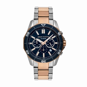 Armani Exchange Chronograph Two-Tone Stainless Steel Watch AX1965