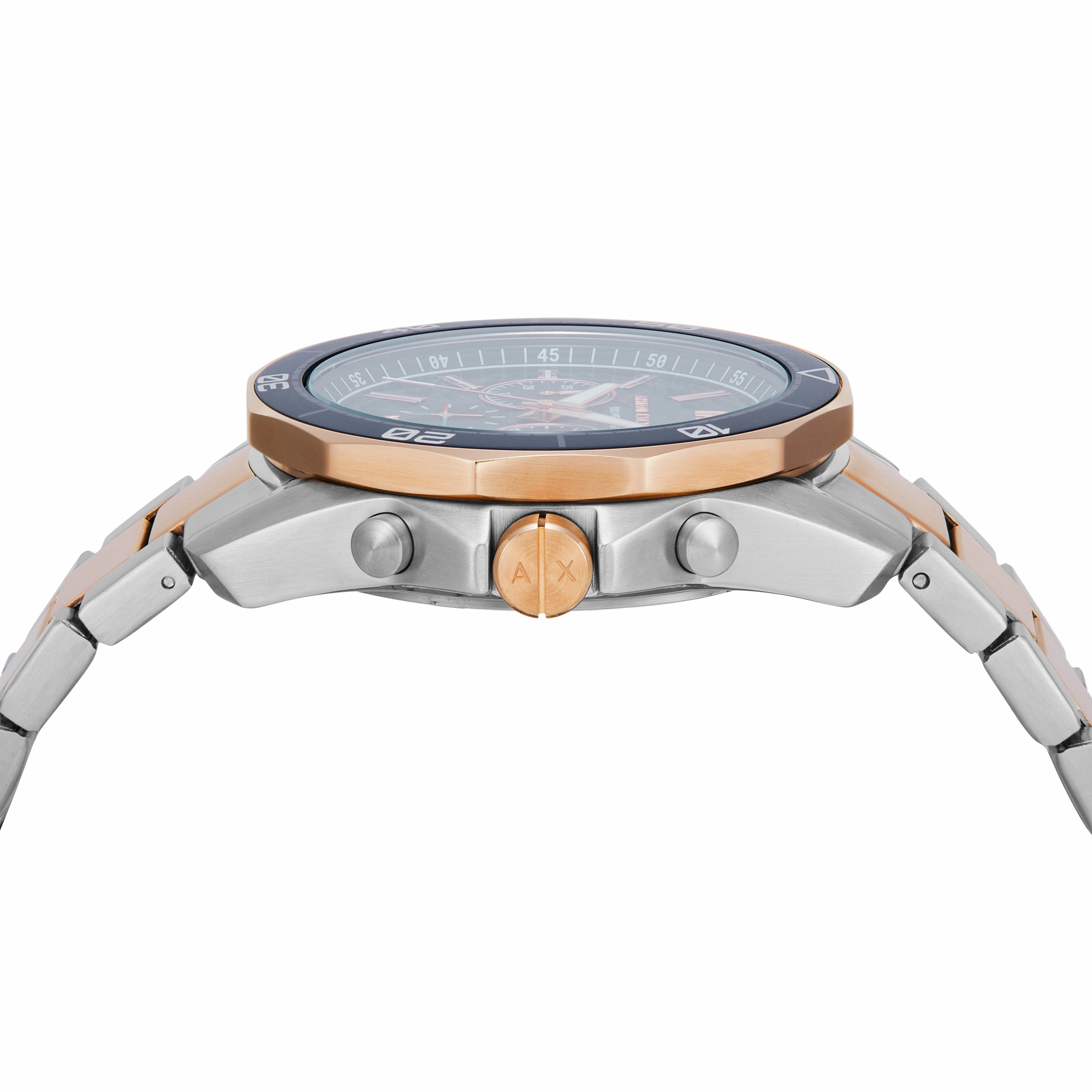Armani Exchange Chronograph Two-Tone Stainless Steel Watch AX1965