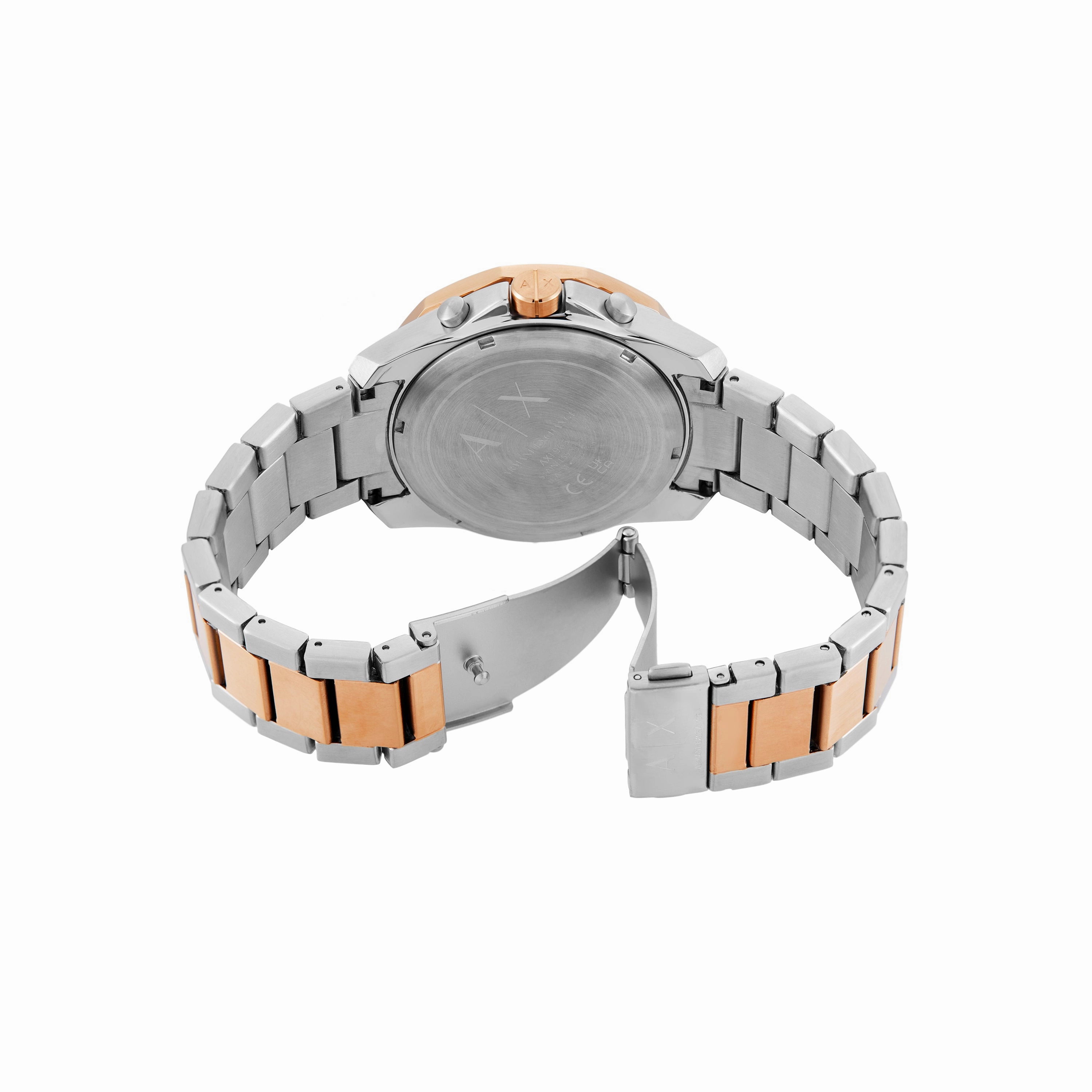 Armani Exchange Chronograph Two-Tone Stainless Steel Watch AX1965