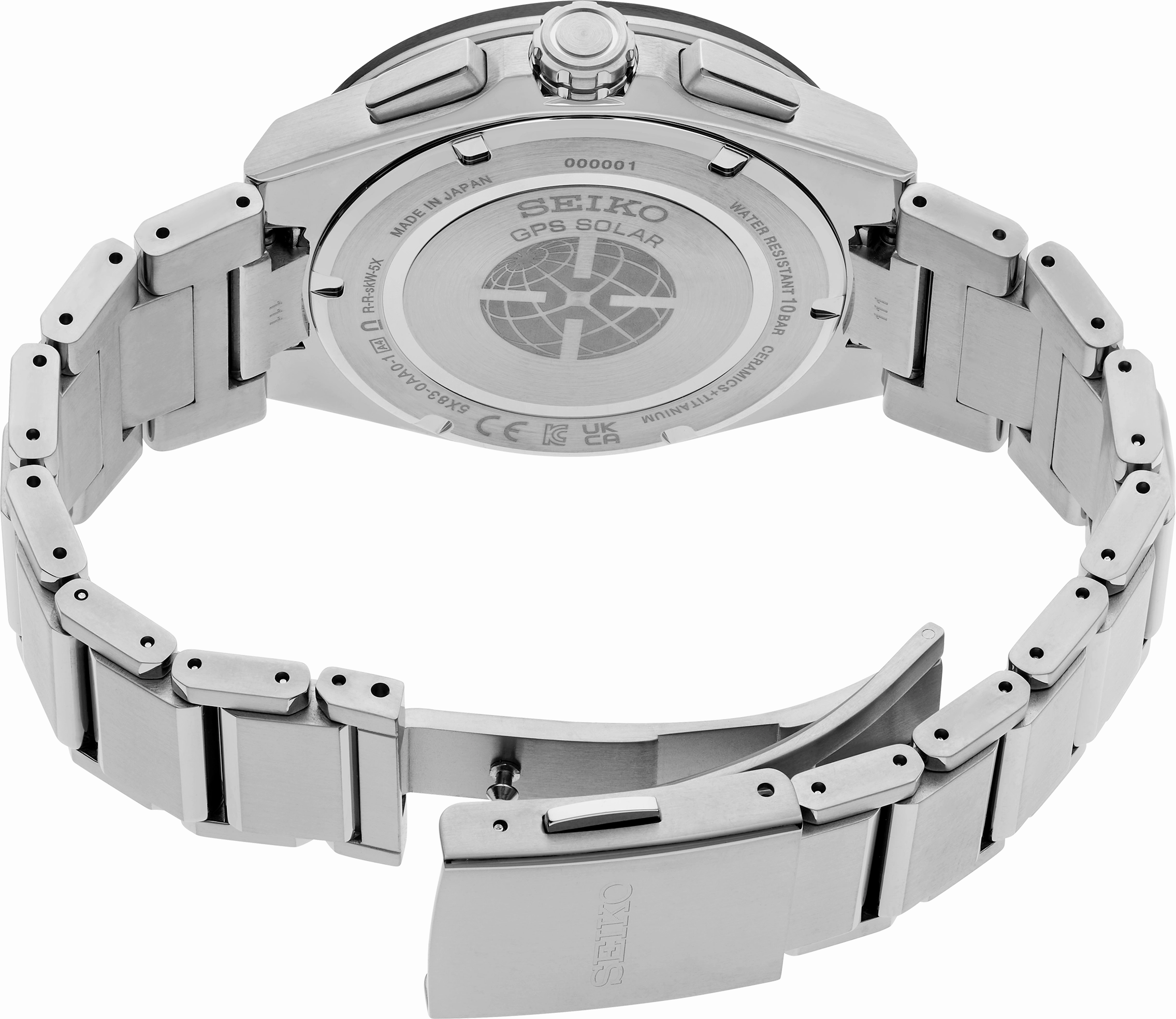 Astron GPS Solar Dual-Time Chronograph SSH151