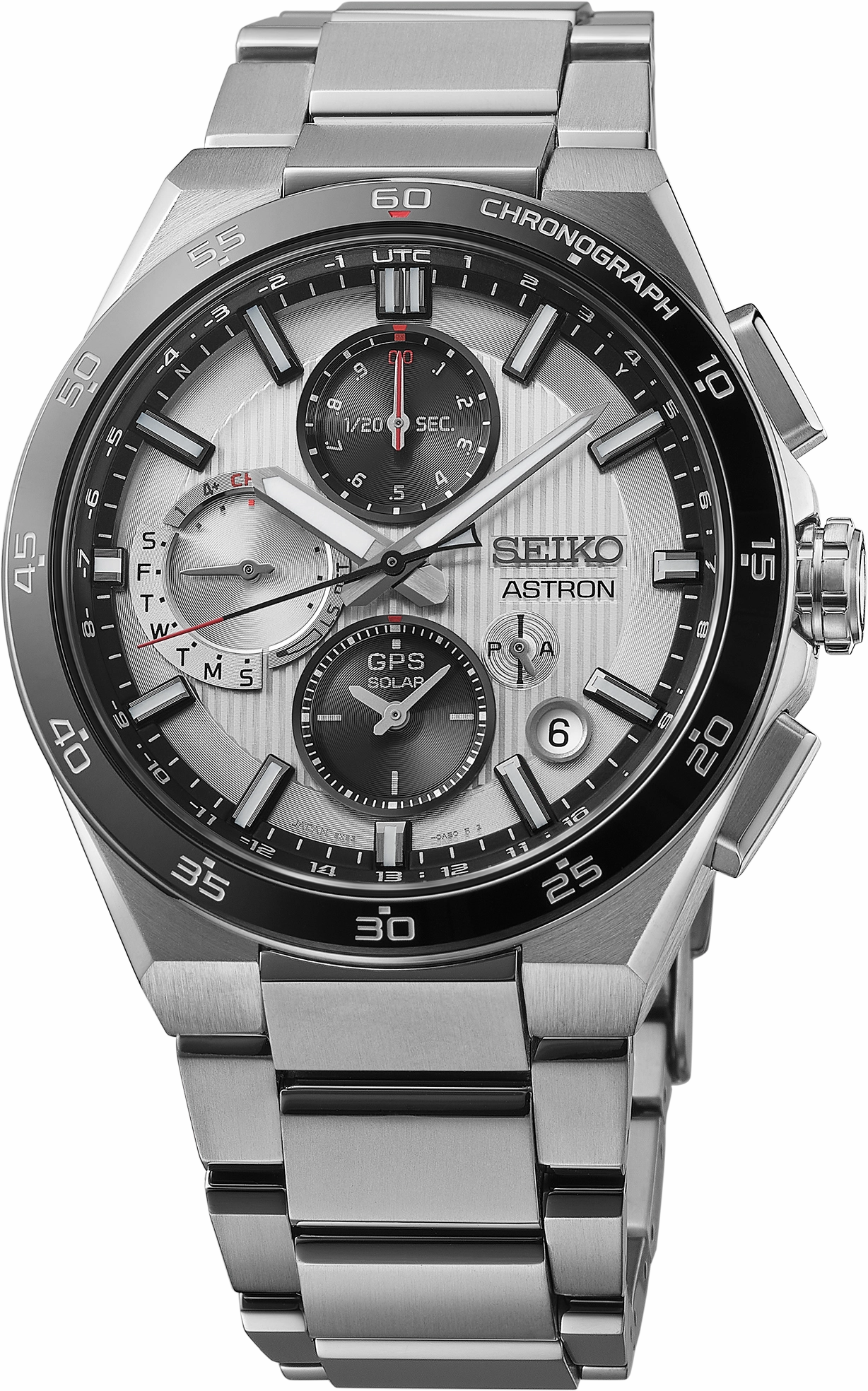 Astron GPS Solar Dual-Time Chronograph SSH153