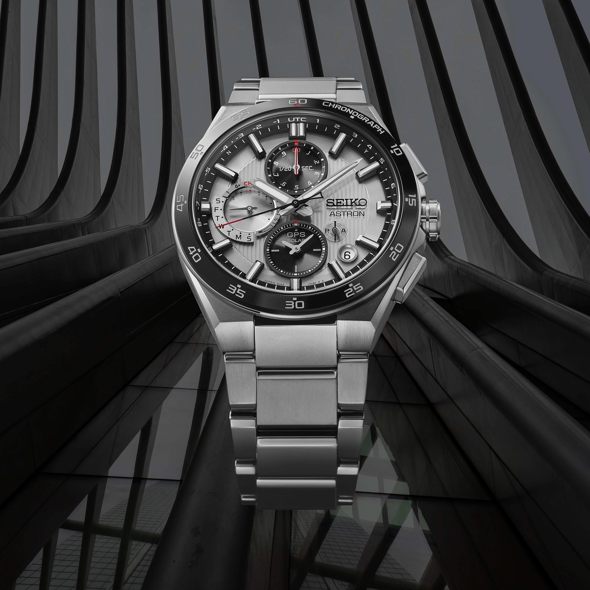 Astron GPS Solar Dual-Time Chronograph SSH153