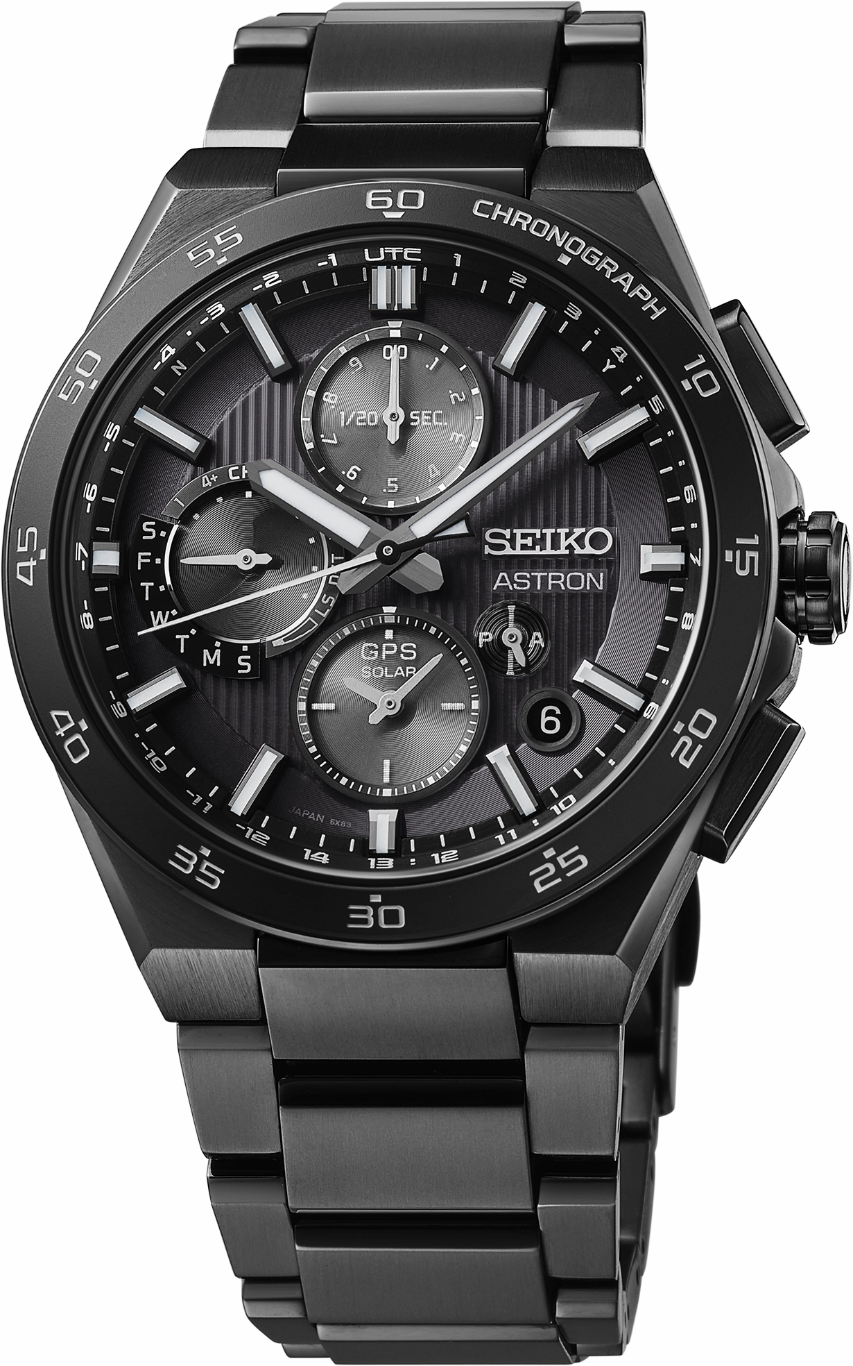 Astron GPS Solar Dual-Time Chronograph SSH155