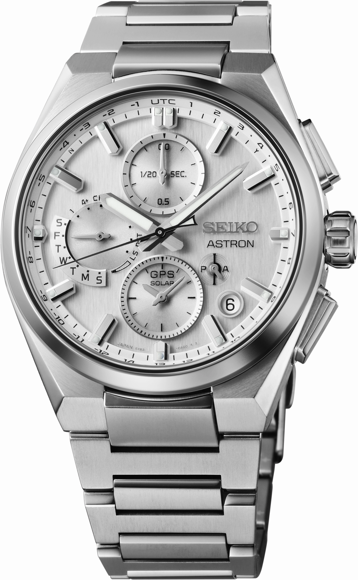 Astron GPS Solar Dual-Time Chronograph SSH159