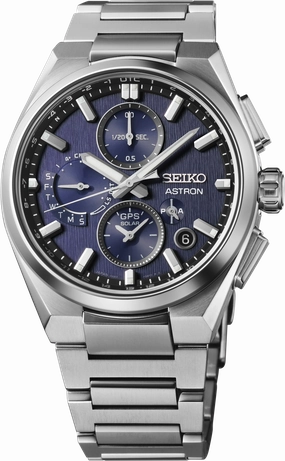 Astron GPS Solar Dual-Time Chronograph SSH161