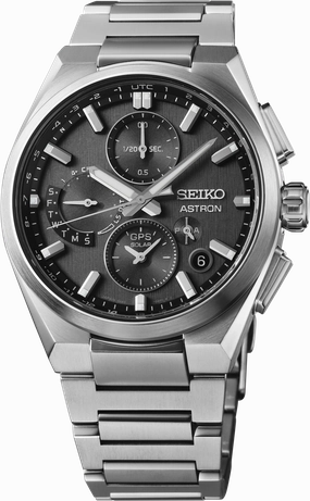Astron GPS Solar Dual-Time Chronograph SSH163