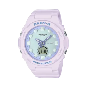 BABY-G DUO Holographic Pink Resin Band Watch BGA320FH-4A