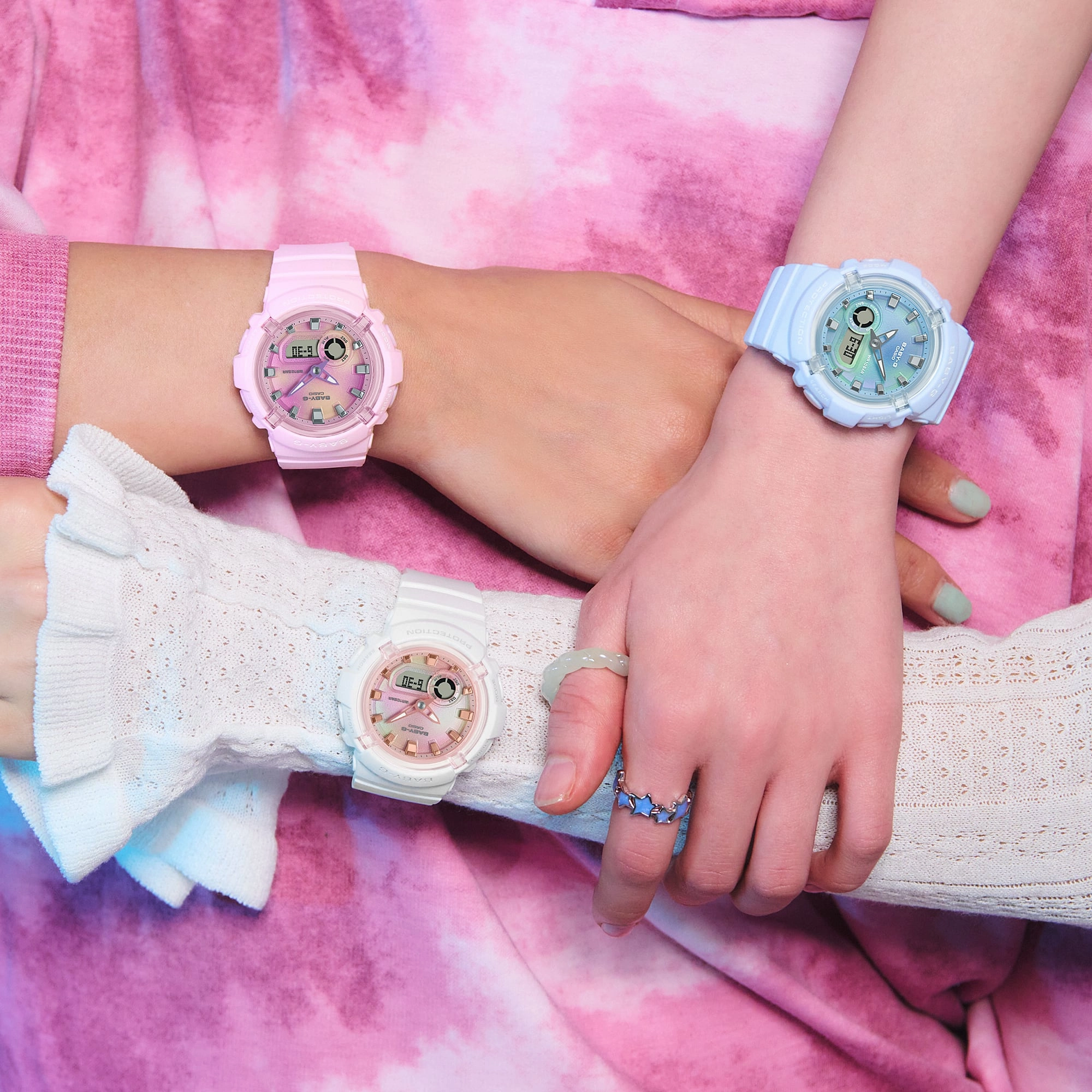 Baby-G BGA-280 Series Pink Resin Band Watch BGA280TD-4A