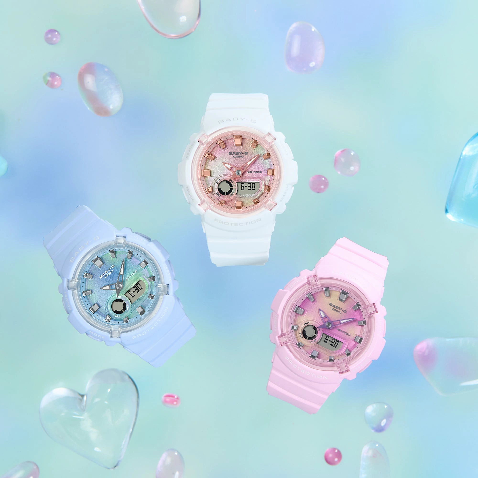Baby-G BGA-280 Series Pink Resin Band Watch BGA280TD-4A