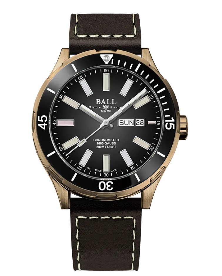 Ball Roadmaster Marvelight Bronze (42mm) DM3070B-L3CJ-BKR