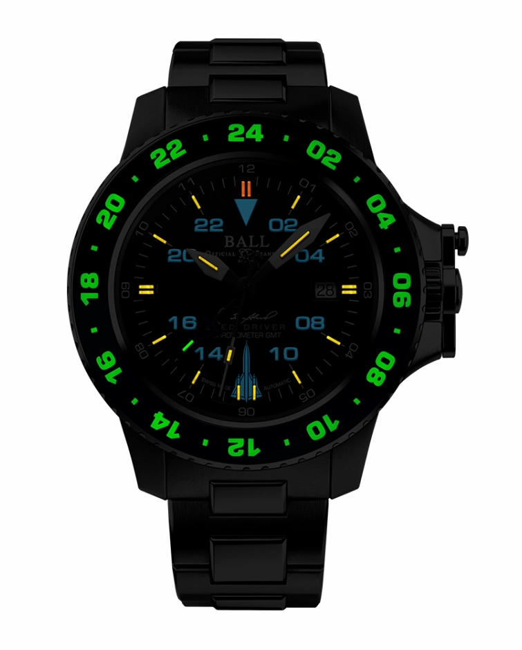 Ball Engineer Hydrocarbon AeroGMT Sled Driver DG2018C-S17C-BK