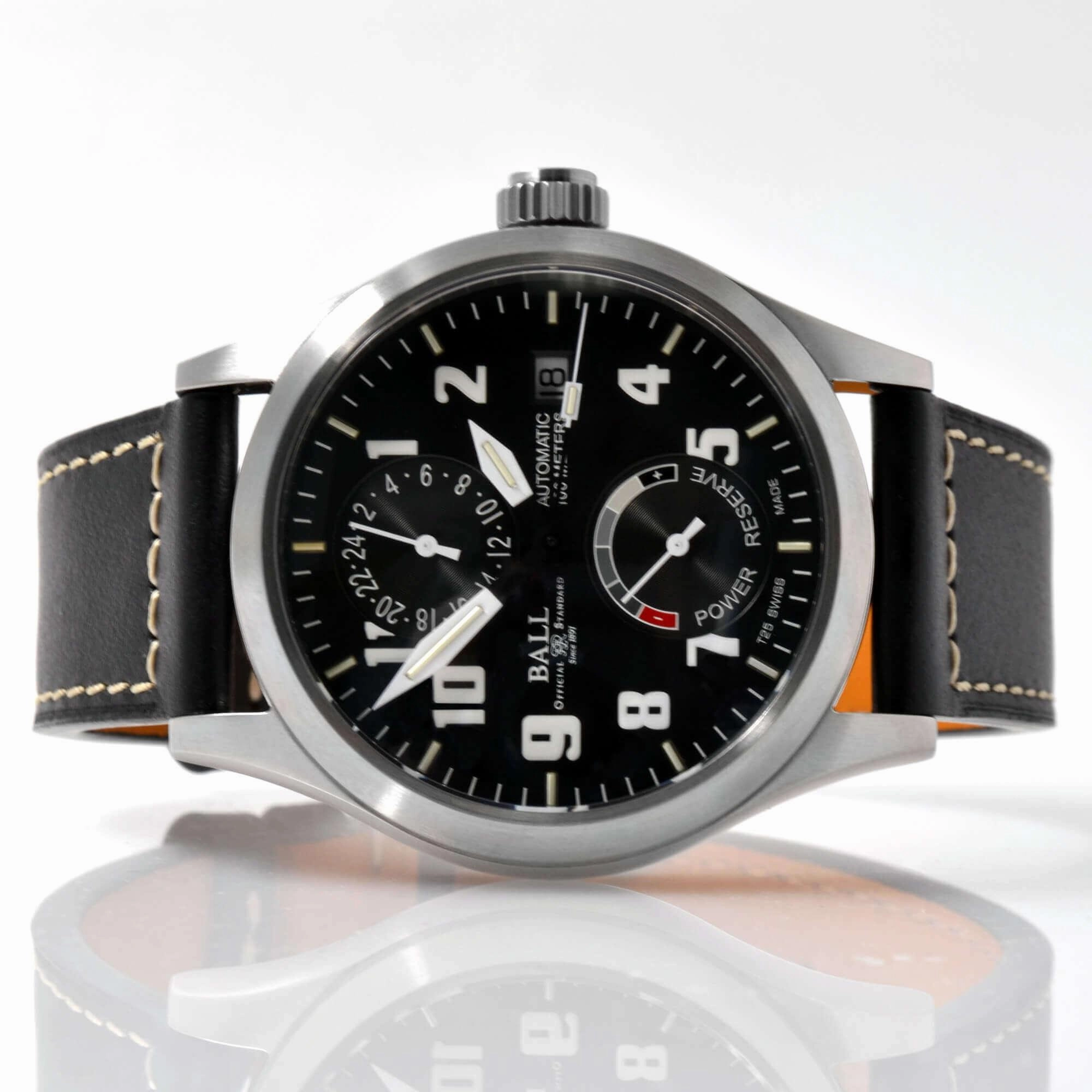 Ball Men's Automatic Watch - Engineer Master II Voyager Black Strap | GM2126C-LJ-BK