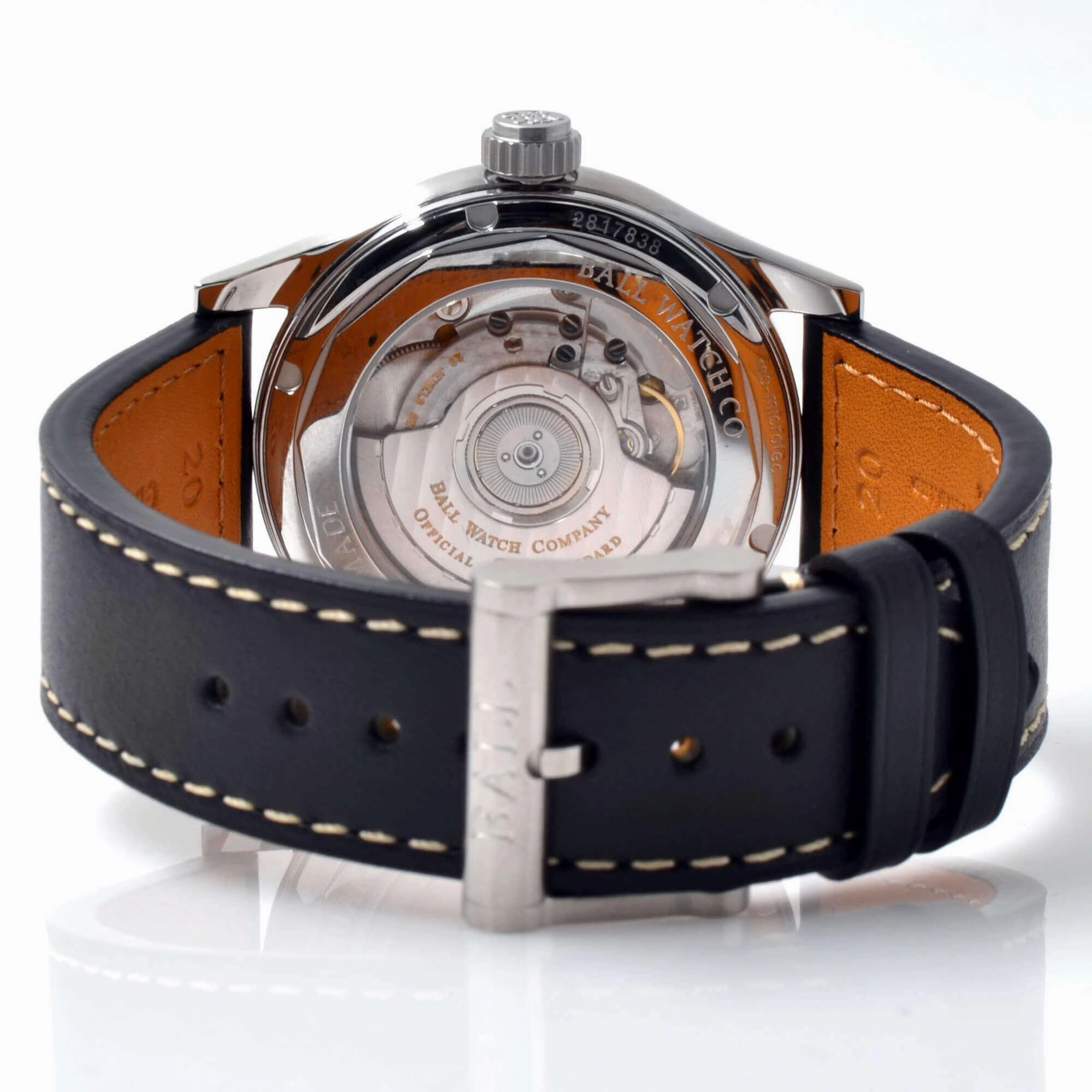 Ball Men's Automatic Watch - Engineer Master II Voyager Black Strap | GM2126C-LJ-BK