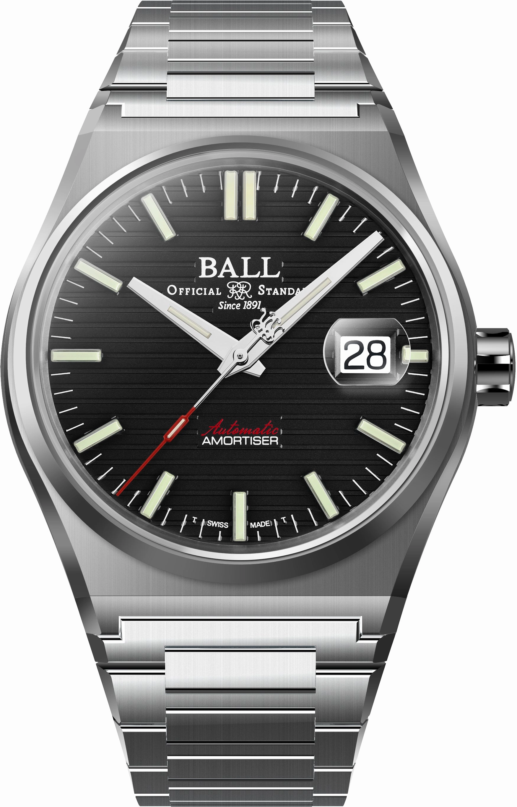 Ball Roadmaster Perseverer Black Dial NM9050C-S1-BK