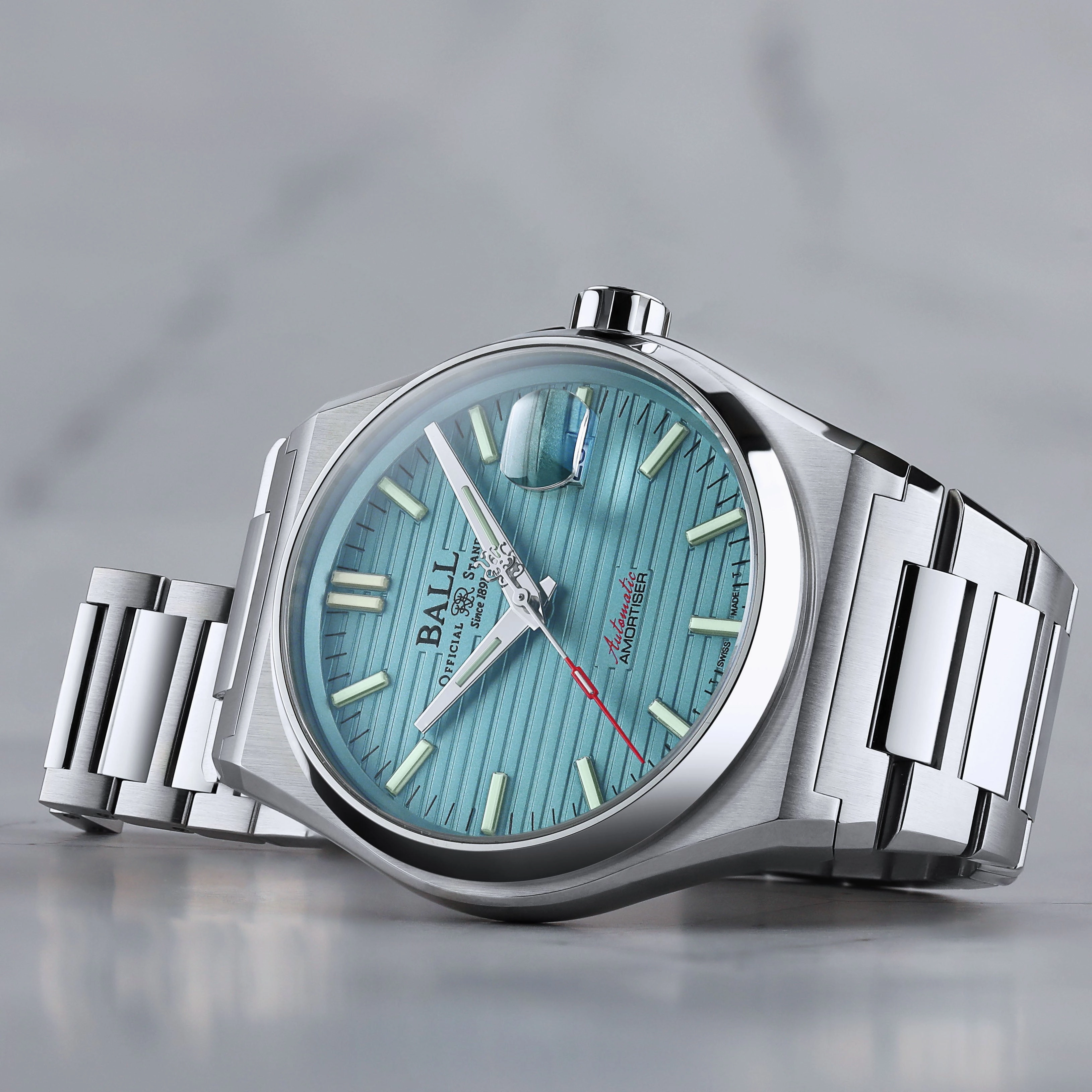 Ball Roadmaster Perseverer Ice Blue Dial NM9050C-S1-IBE