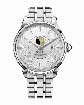 Ball Trainmaster - Moon Phase NM3082D-SJ-SL