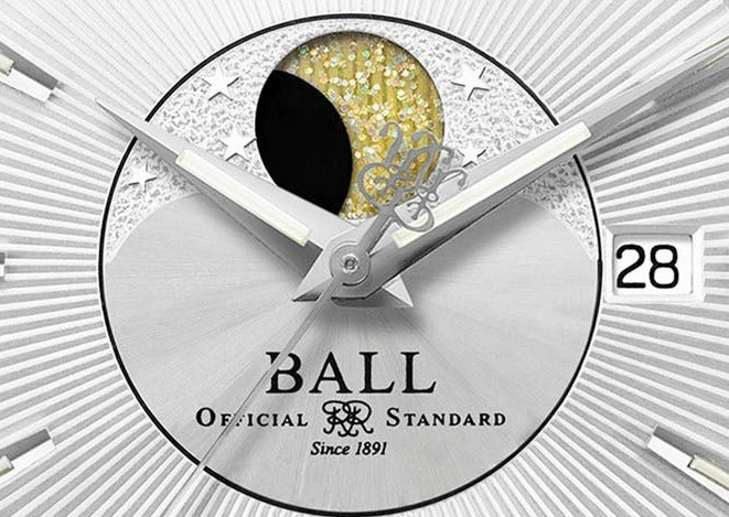 Ball Trainmaster - Moon Phase NM3082D-SJ-SL
