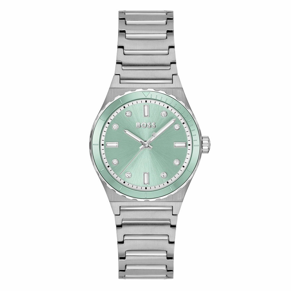 Boss Watches Candor Sports Lux Green Dial Ladies Watch 1502787