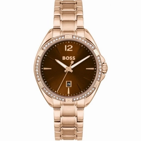 BOSS Watches Felina Rose Gold Ladies Watch 1502621