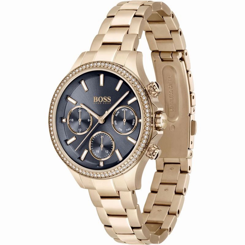 BOSS Watches Hera Sport Lux Rose Day Date Ladies Watch 1502566