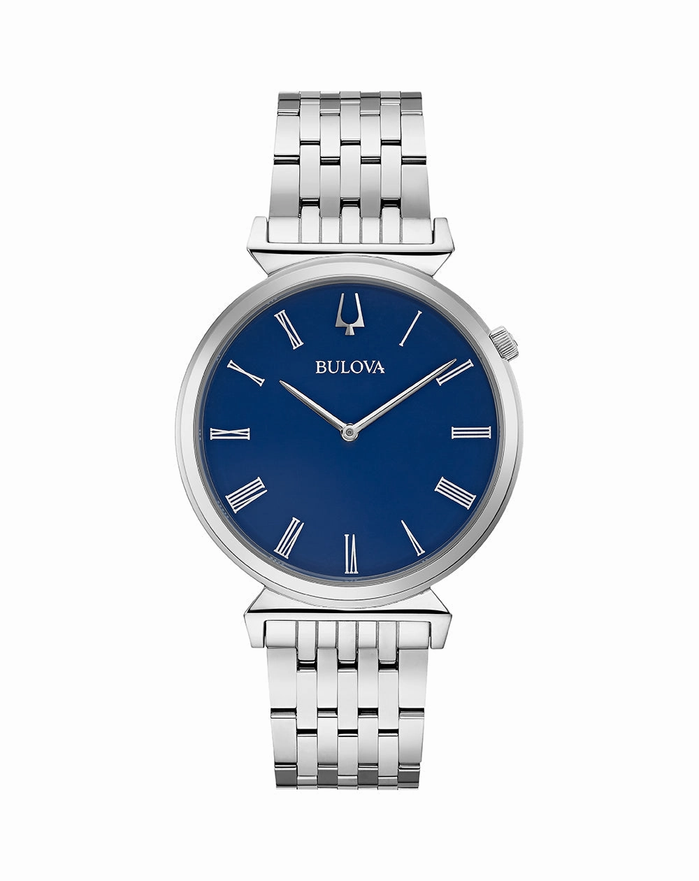 Bulova Heritage Regatta Blue Dial Stainless Steel Watch 96A233