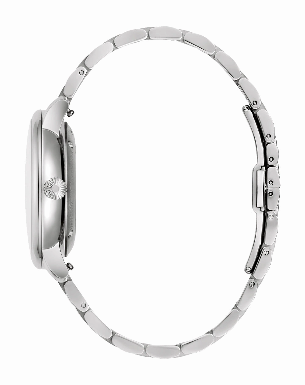 Bulova Hudson Blue Dial Stainless Steel Watch 96B447