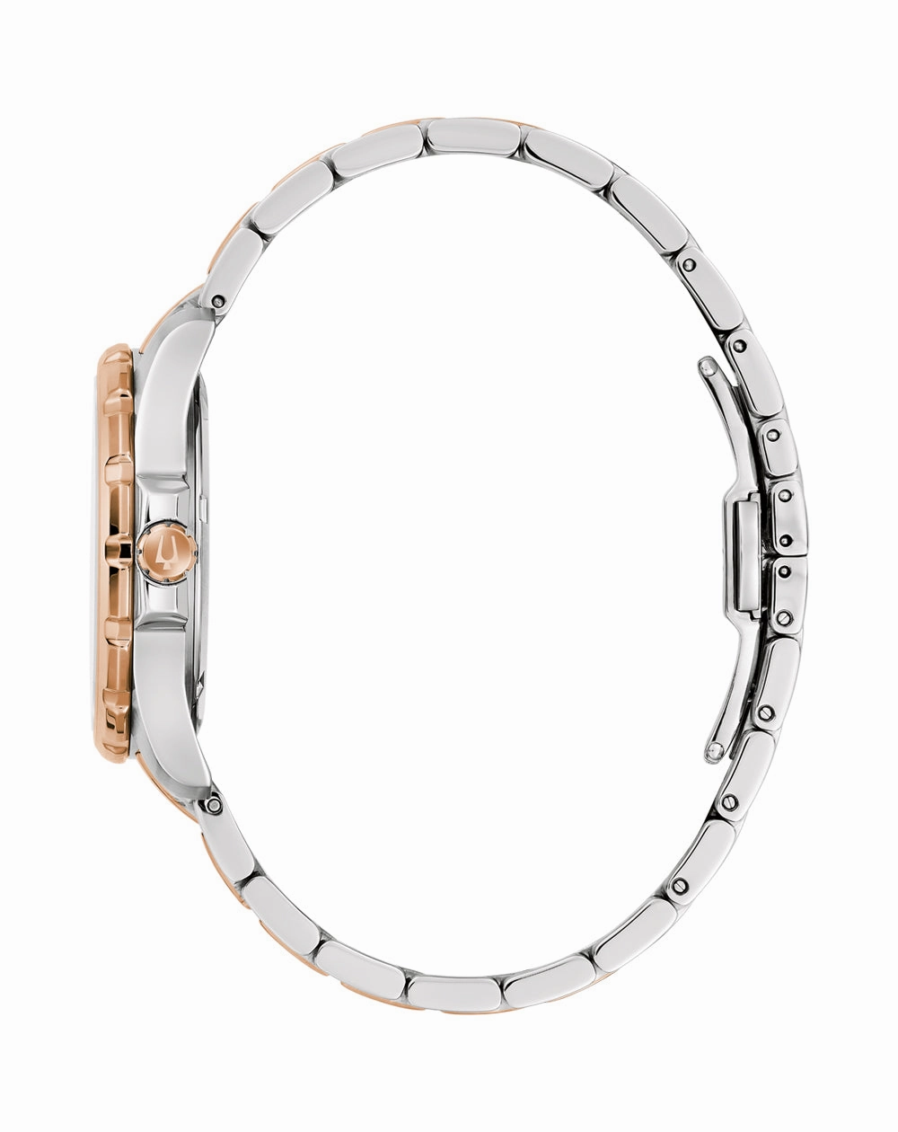 Bulova Marine Star Ladies Diamond Accented with Mother of Pearl Dial Watch 98P228