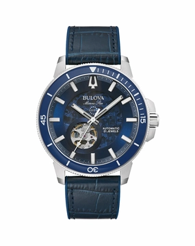 Bulova Marine Star Men's Automatic Watch 200m Water Resistant 96A291