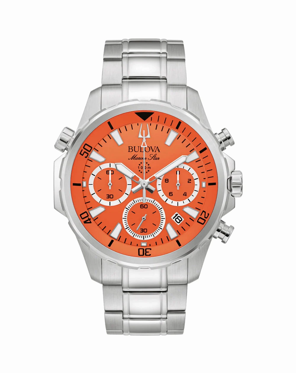 Bulova Mens Marine Star Collection Chronograph Ocean Adventure Watch 96B395